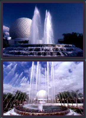 Epcot Fountain